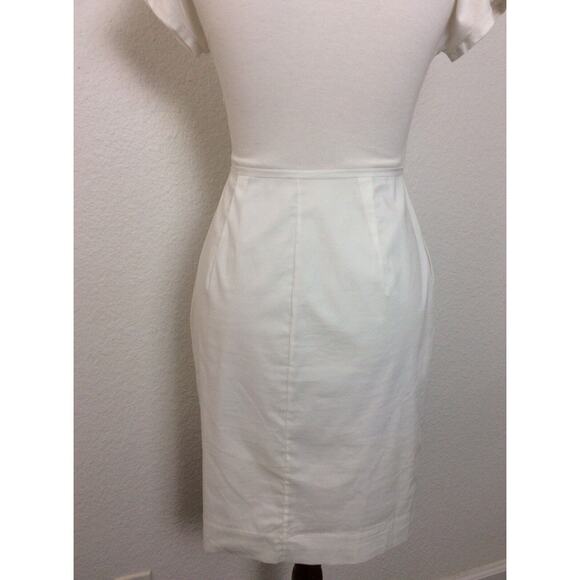 BCBGMAXAZRIA Dress Sheath Bodycon Pleated Doree Stretch - Picture 10 of 11